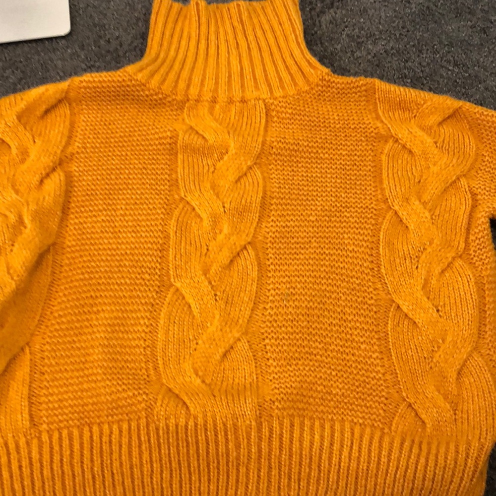 cowl neck sweater